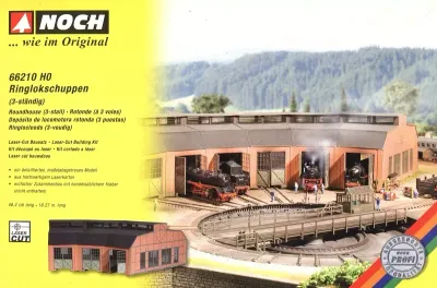 Noch 66210 - Ringlokschuppen