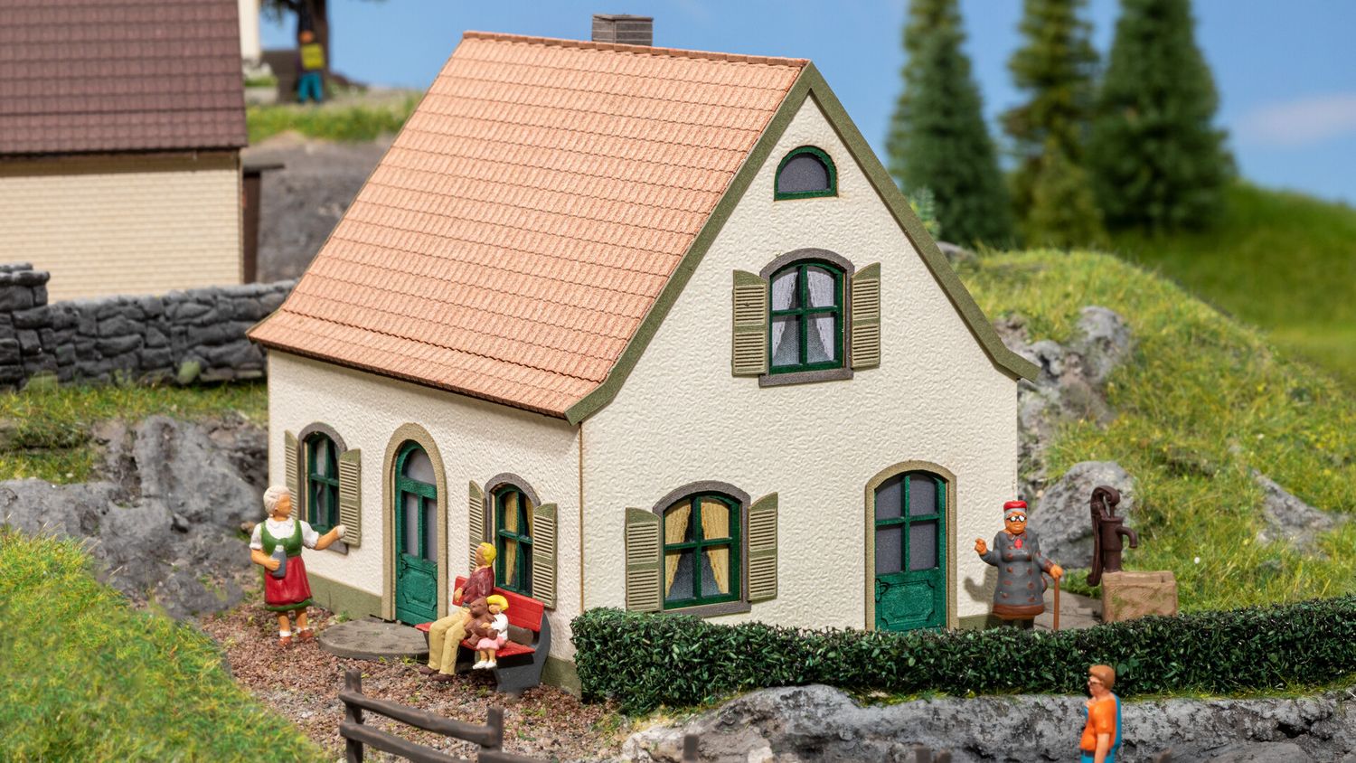 Noch 66608 - Kleines Einfamilienhaus
