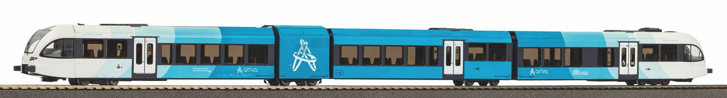 Piko 59036 - ~Sound-Dieseltriebwagen GTW 2/8 &quot;Stadler&quot; Arriva VI Wechselstromversion, inkl. PIKO Sound-Decoder