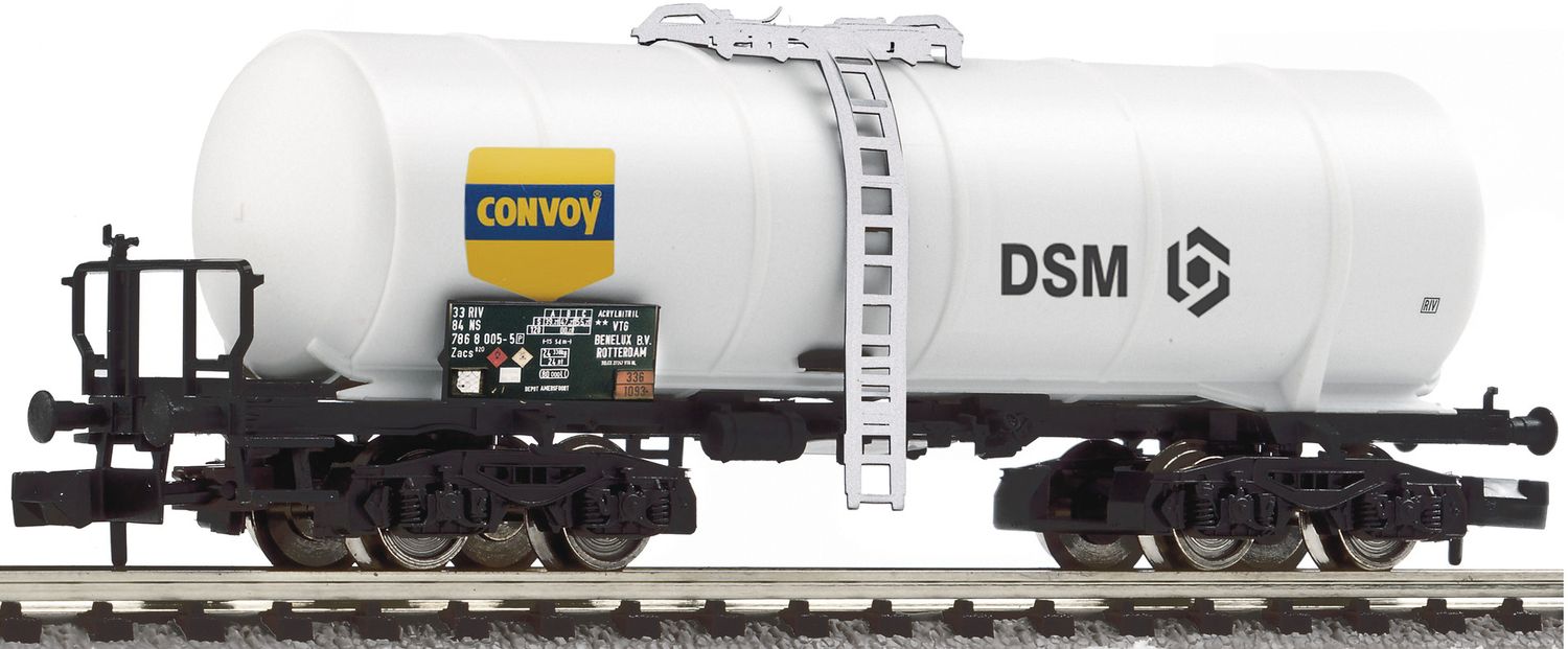 Fleischmann 848024 - Kesselwagen &quot;DSM&quot;, eingestellt bei der NS