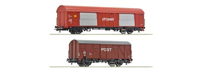 Roco 6600074 - 2-tlg. Set: Postwagen, NS
