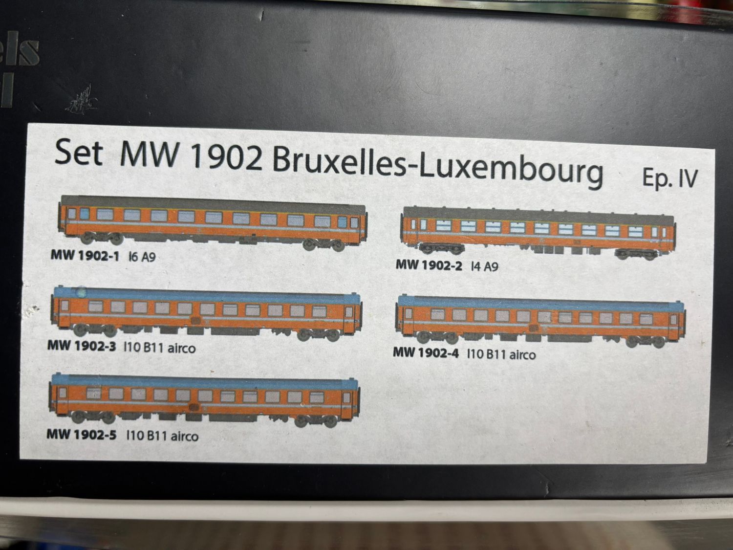 LS models MW1902 - Bruxelles  - Luxembourg