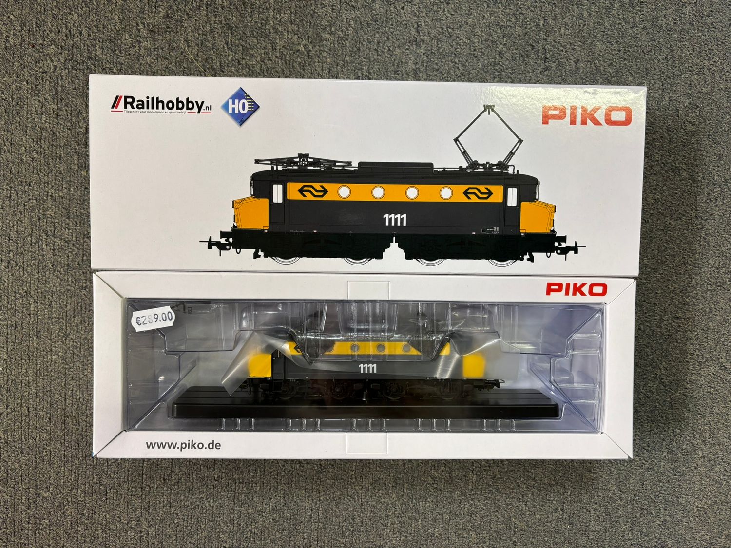 Piko 71177 - ~Elektrische locomotief NS 1111 &quot;Paaltjesloc&quot; Exclusief Railhobby