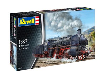 Revell 02167 - Schnellzuglokomotive BR18505 with Tender 2&#39;3&#39;T38 1:87