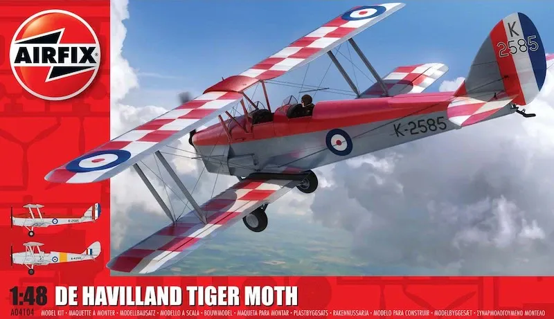 Airfix 04104 - De havilland tiger moth 1:48