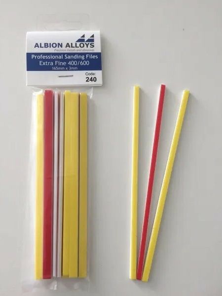 Albion 240 - Sanding sticks 10x 400/600