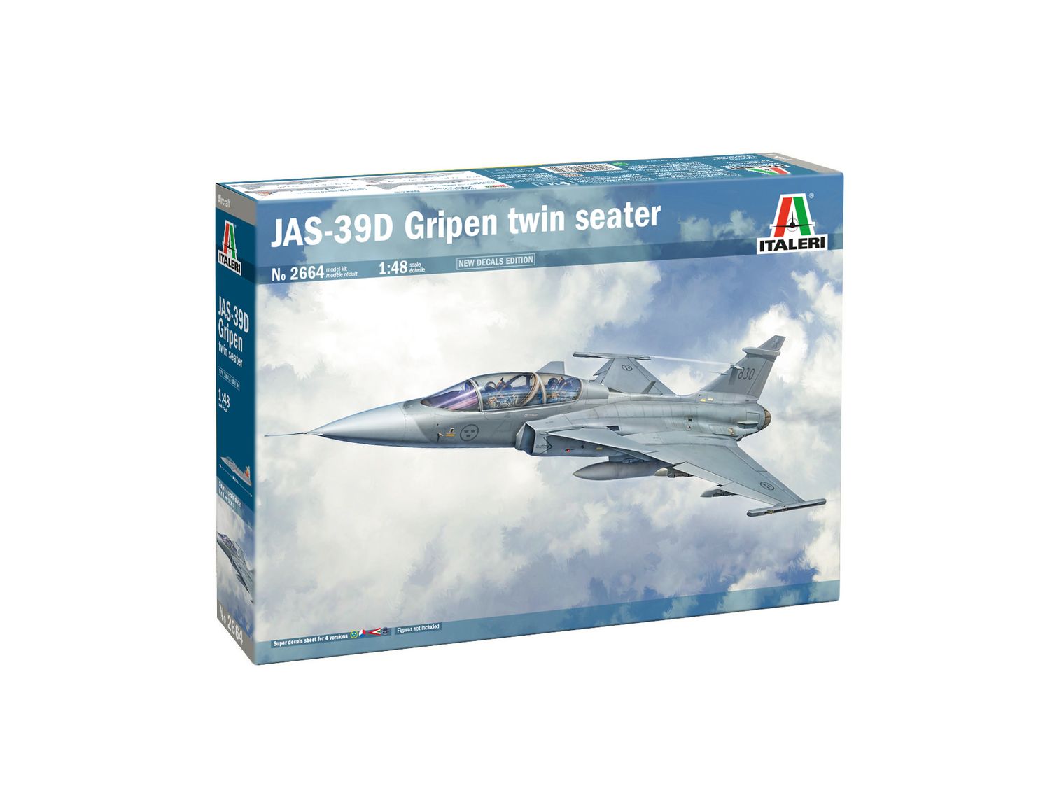 Italeri 2664 - JAG-39D Gripen twin seater
