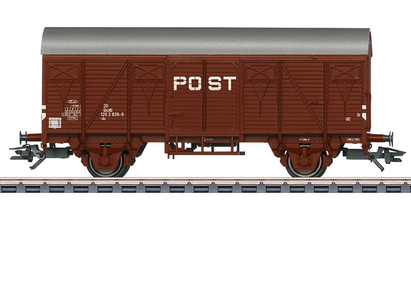 Märklin 46278 - NS Gesloten goederenwagon Post IV