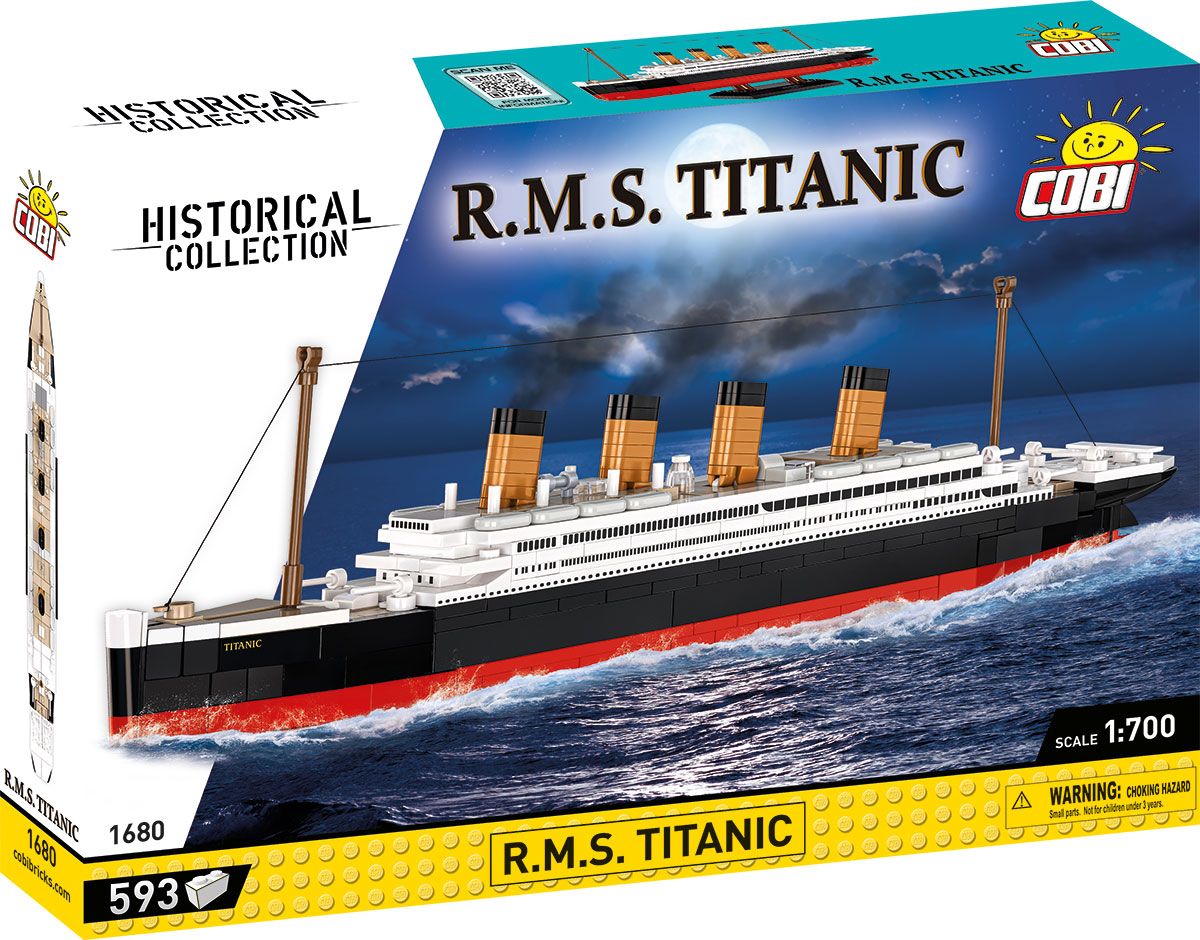 COBI-1680 -  593 PCS HC /1680/ R.M.S. TITANIC