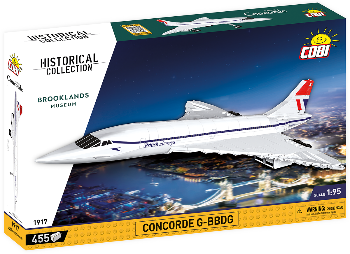COBI-1917 -  455 PCS HC /1917/ CONCORDE G-BBDG