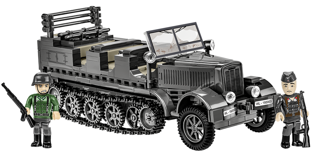 COBI-2275 -  439 PCS HC WWII /2275/ SD.KFZ.7 HALF-TRACK