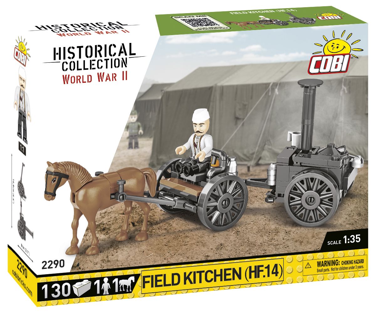 COBI-2290 -  130 PCS HC WWII /2290/ FIELD KITCHEN (HF.14)