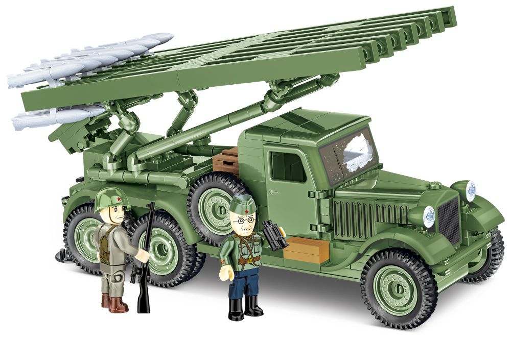 COBI-2280 -  440 PCS HC WWII /2280/ BM-13 KATYUSHA (ZIS-6)