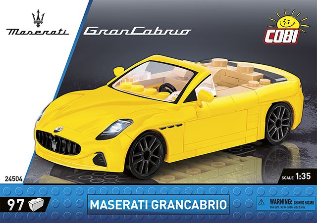 COBI-24504 -  97 PCS MASERATI /24504/ GRANCABRIO