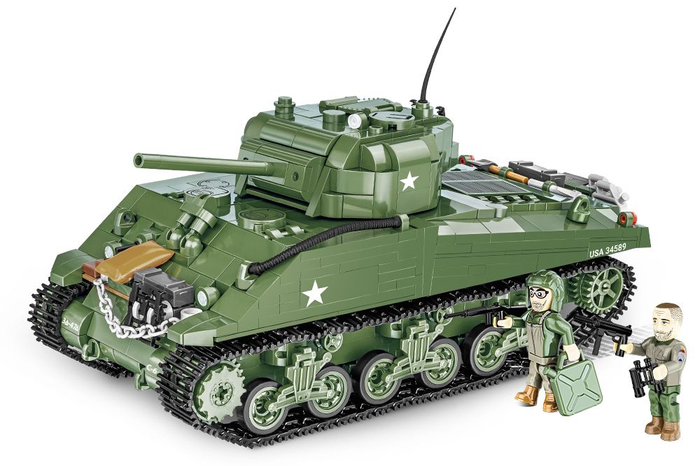 COBI-2570 -  852 PCS HC WWII /2570/ M4A3 SHERMAN
