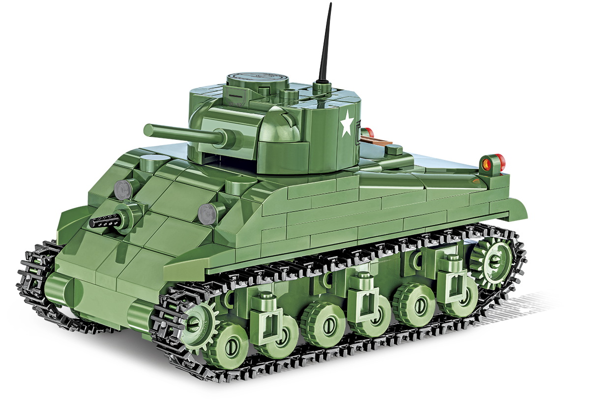 COBI-2715 -  312 PCS HC WWII /2715/ SHERMAN M4A1