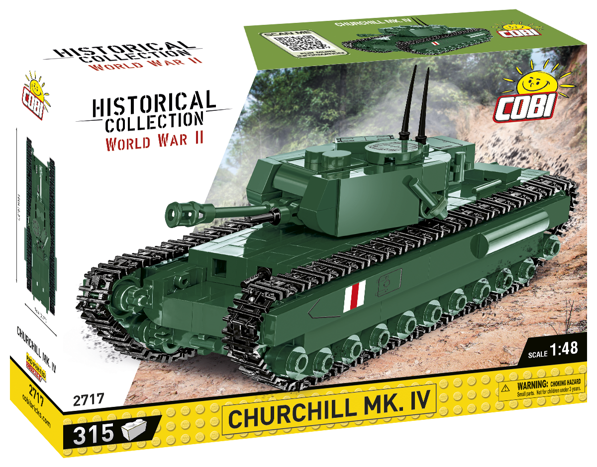 COBI-2717 -  315 PCS HC WWII /2717/ CHURCHILL MK.IV