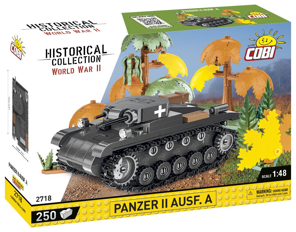 COBI-2718 -  250 PCS HC WII /2718/ PANZER II AUSF.A