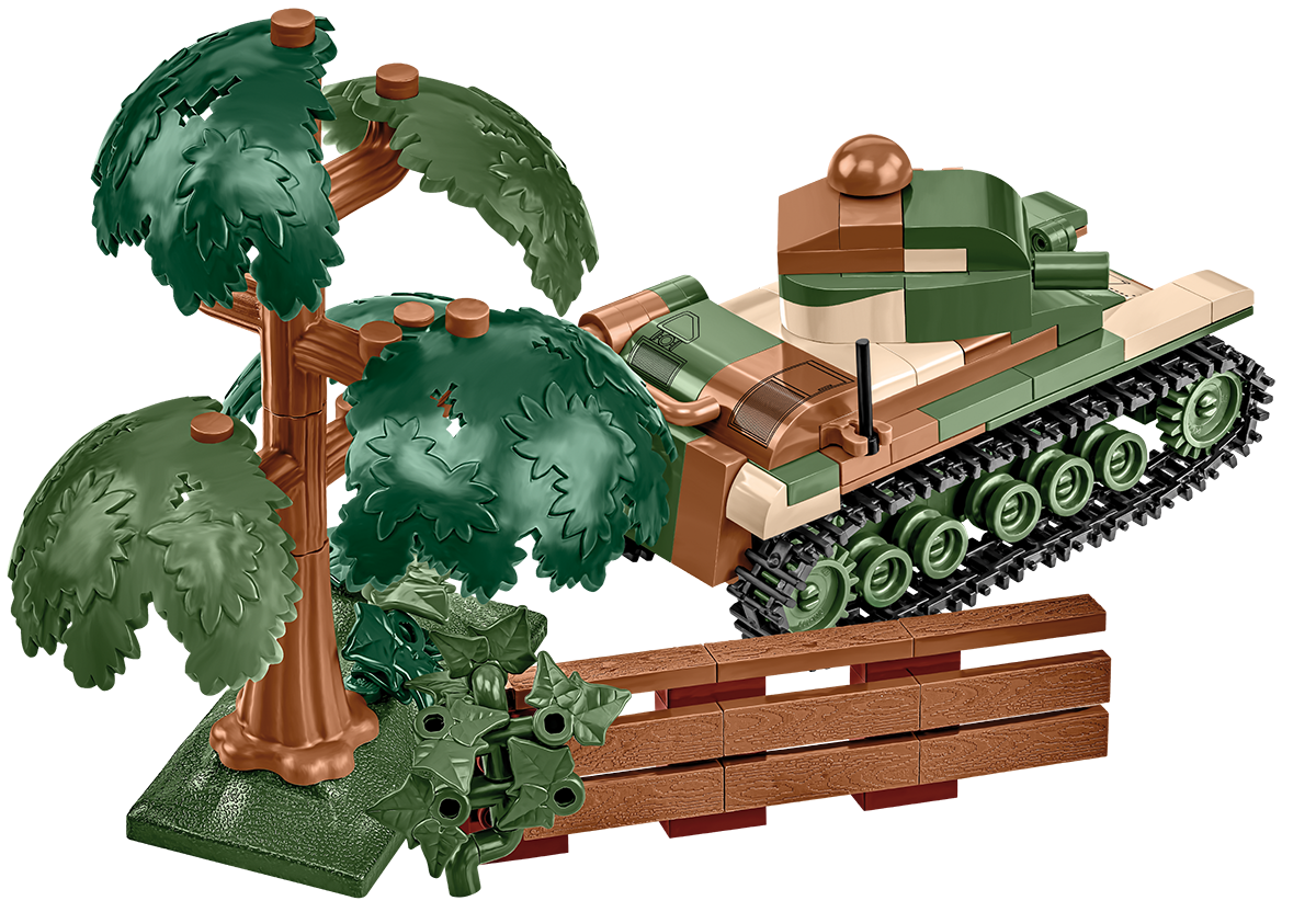 COBI-2719 -  258 PCS HC WWII /2719/ RENAULT R-35