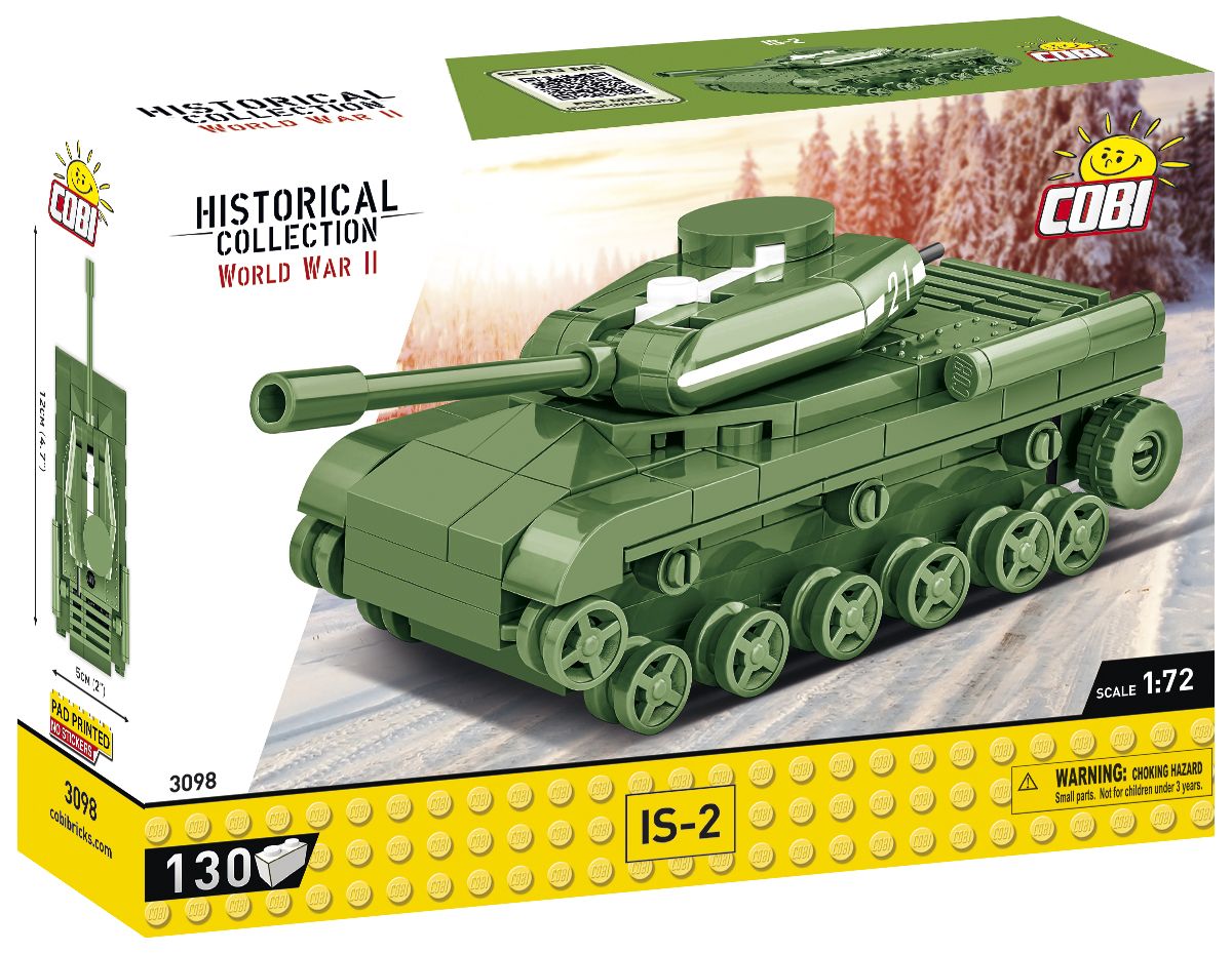 COBI-3098 -  130 PCS HC WWII /3098/ IS 2