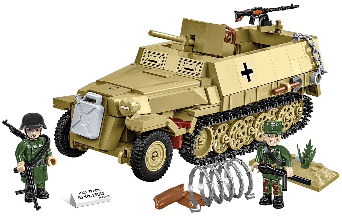COBI-3130 -  HC WWII /3130/ SD.KFZ.251 AUSF.D 500 KL.