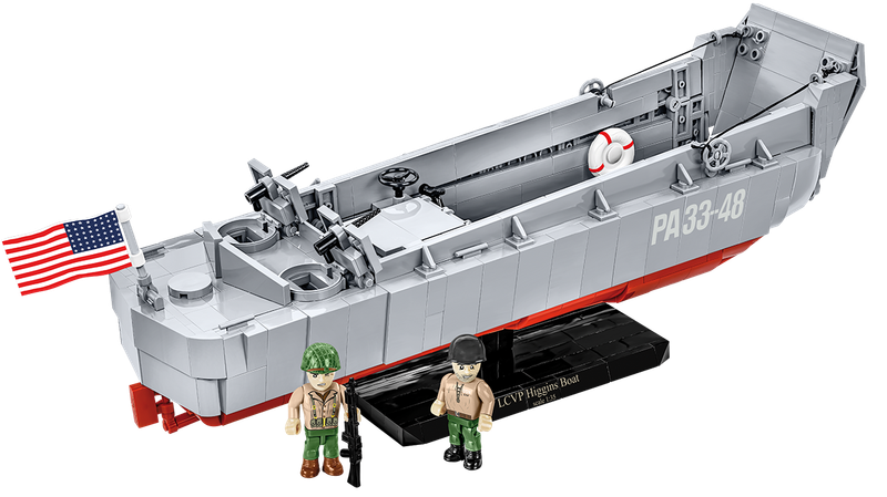 COBI-4849 -  715 PCS HC WWII /4849/ LCVP HIGGINS BOAT
