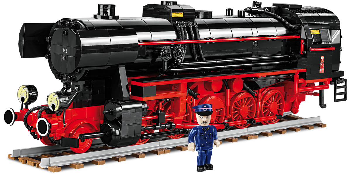 COBI-6283 -  1723 PCS TRAINS /6283/ STEAM LOCOMOTIVE DR BR 52