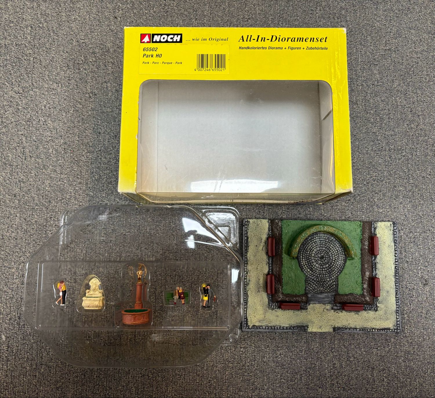 Noch 65502 - All in diorama set Park H0