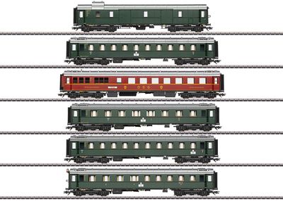 Märklin 42529 - Set sneltreinrijtuigen van standaardtype 1928 t/m 1930