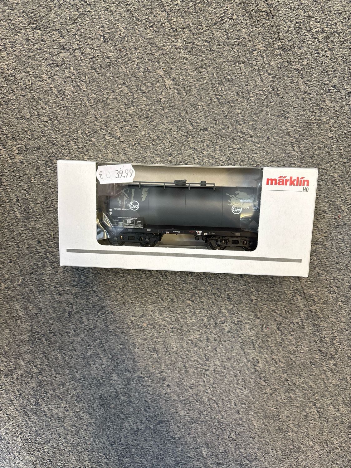 Märklin 00727-10 - &quot;EVA&quot; Standard design Tank Car