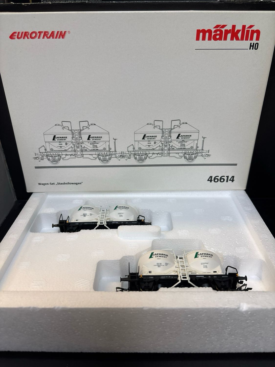 Märklin 46614 - Silowagens van Lafarge