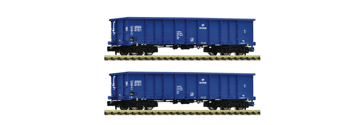 Fleischmann 830255 - 2-tlg. Set: Offene Güterwagen, PKP Cargo