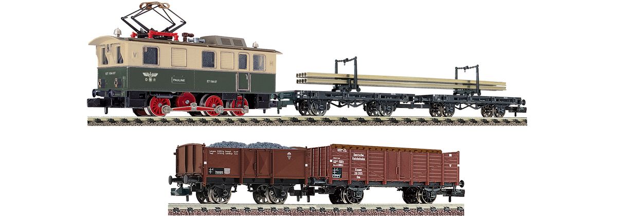 Fleischmann 781104 - Sonderserie: Set Zahnradbahnbauzug für Zahnstangen- und Normalgleis.