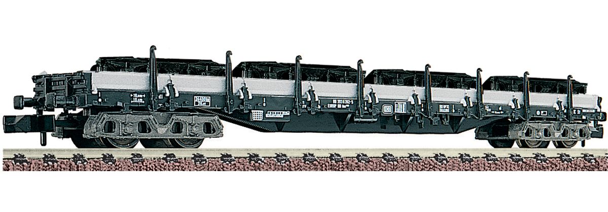 Fleischmann 828702 - Flachwagen mit Seitenborden und Rungen Bauart Res der SBB.