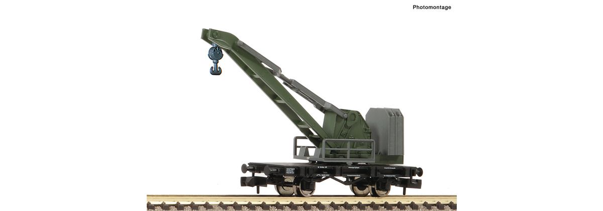 Fleischmann 850301 - Kranwagen, Bauart &quot;WYHLEN&quot;, DB