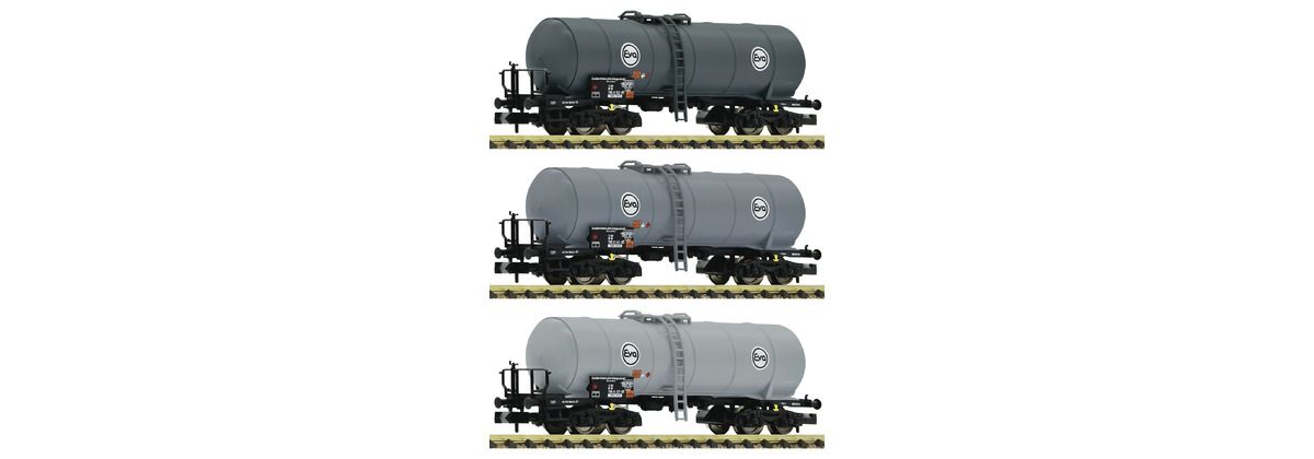 Fleischmann 848029 - 3-tlg. Set 2: Kesselwagen, Eva