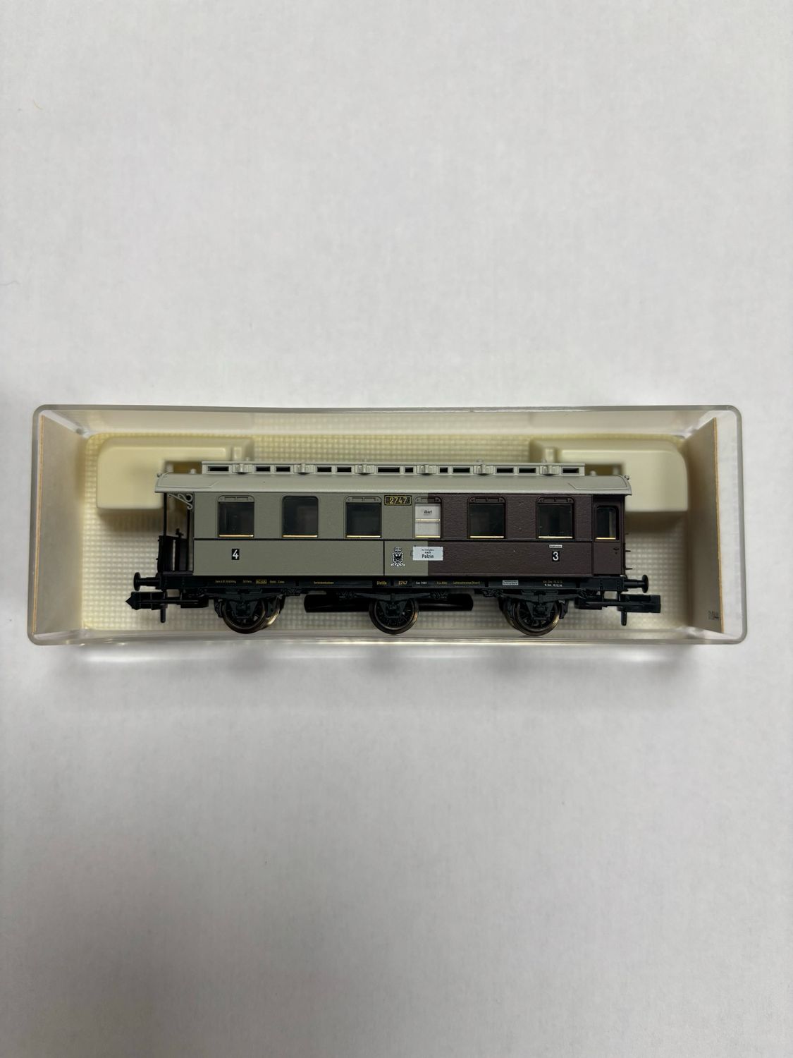 Fleischmann 85 8822 - Wagon 2747 - &quot;Nach Polzin&quot; K.P.EV