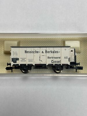 Fleischmann 83 8807 - Gesloten Bierwagon &quot;Hessische- &amp; Herkulesbierbrauerei Cassel&quot;