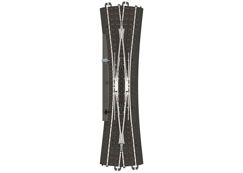 Marklin 24720 - Slanke kruiswissel