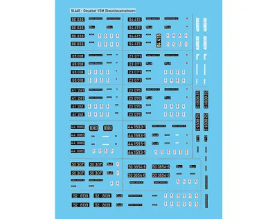 Artitec 10.445 - Decalset VSM Stoomlocs