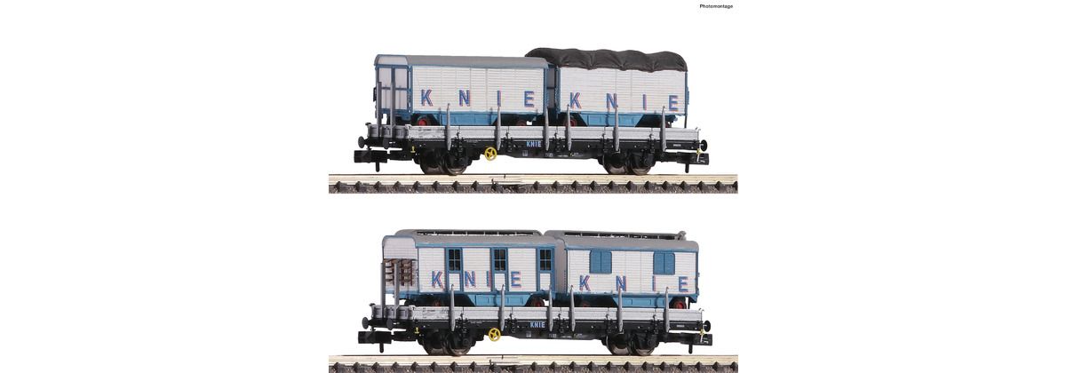 Fleischmann 825753 - 2-tlg. Set: „Circus Knie“, SBB