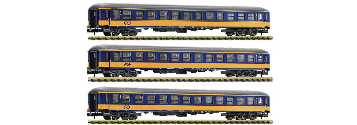 Fleischmann 881917 - 3-tlg. Set: Schnellzugwagen, NS