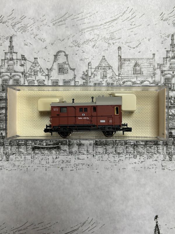 Fleischmann 84 8856 - Gedeckter Güterwagen, Gattung Gh München, 2-achsig, braun
