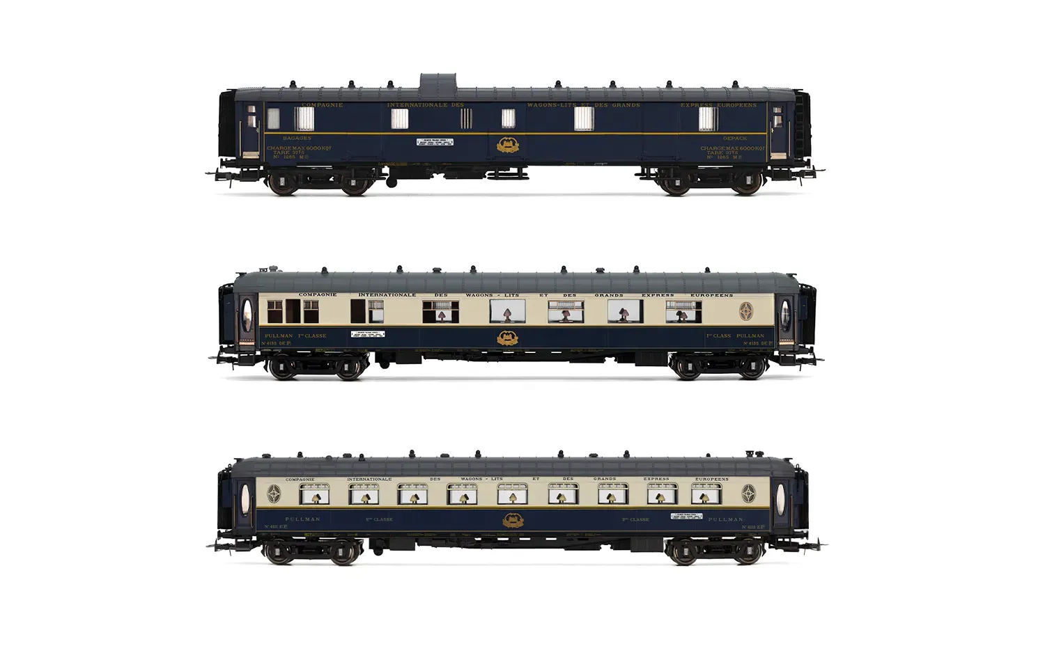 Rivarossi HR4390 - Edelweiss Pullman Express