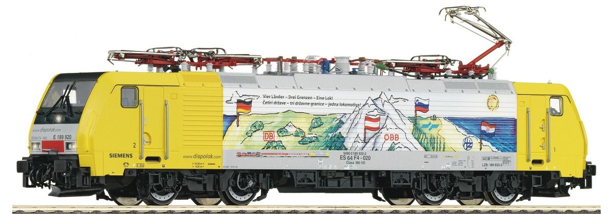 Roco 62431 - Elektrolokomotive ES 64 F4 der Dispolok GmbH