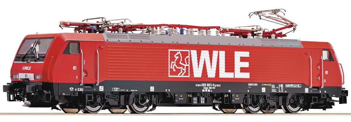 Roco 72514 - Elektrolokomotive BR 189 801-4 der WLE