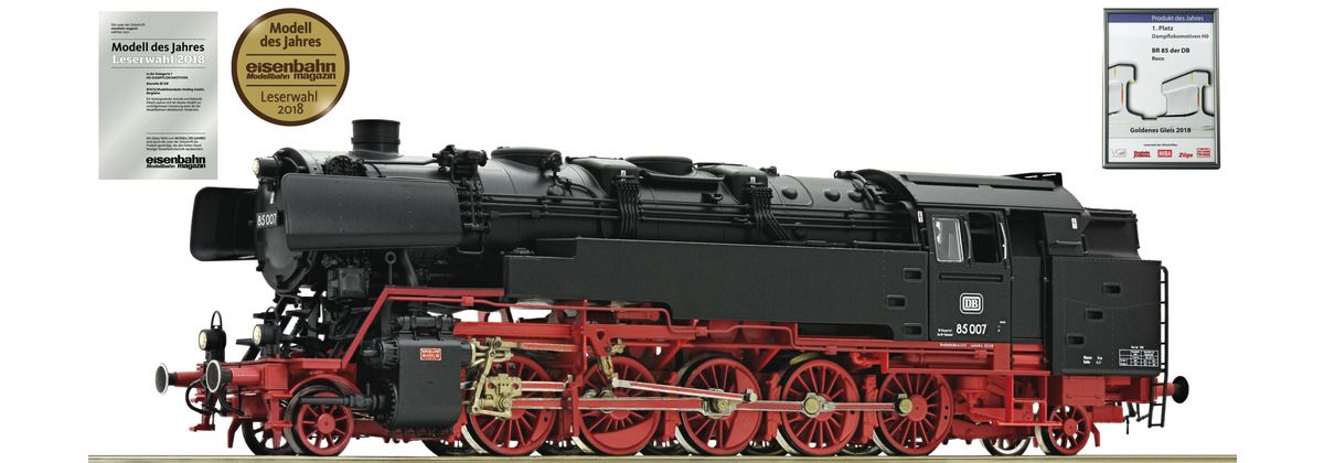 Roco 72270 - Dampflokomotive 85 007, DB