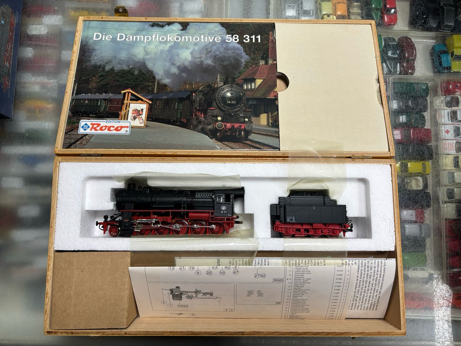 Roco 43204 - BR58 museumloc in kist