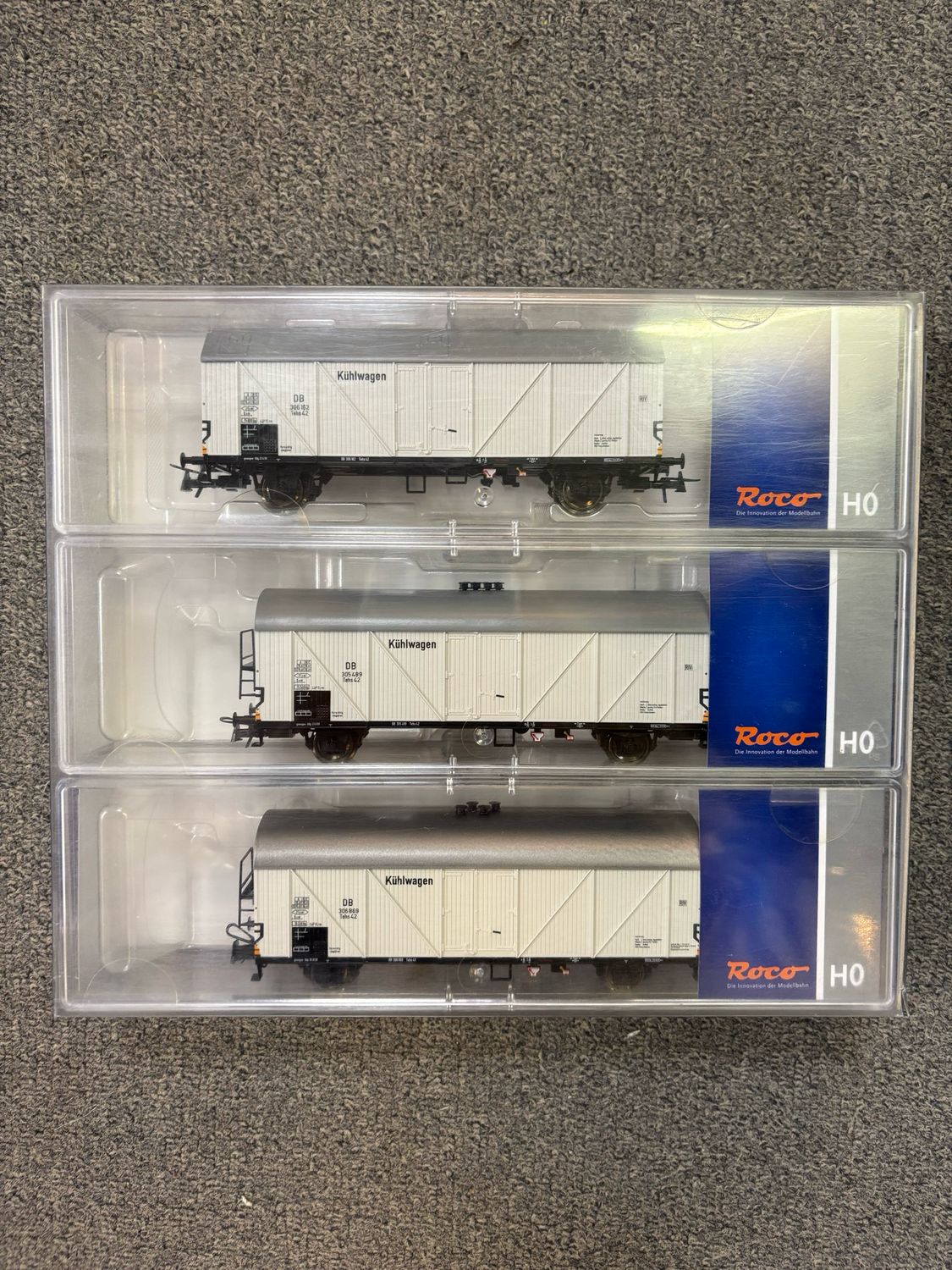 Roco 66152 - 3 delige set koelwagens