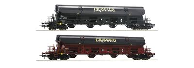 Roco 76135 - 2-tlg. Set: Selbstentladewagen, Grawaco
